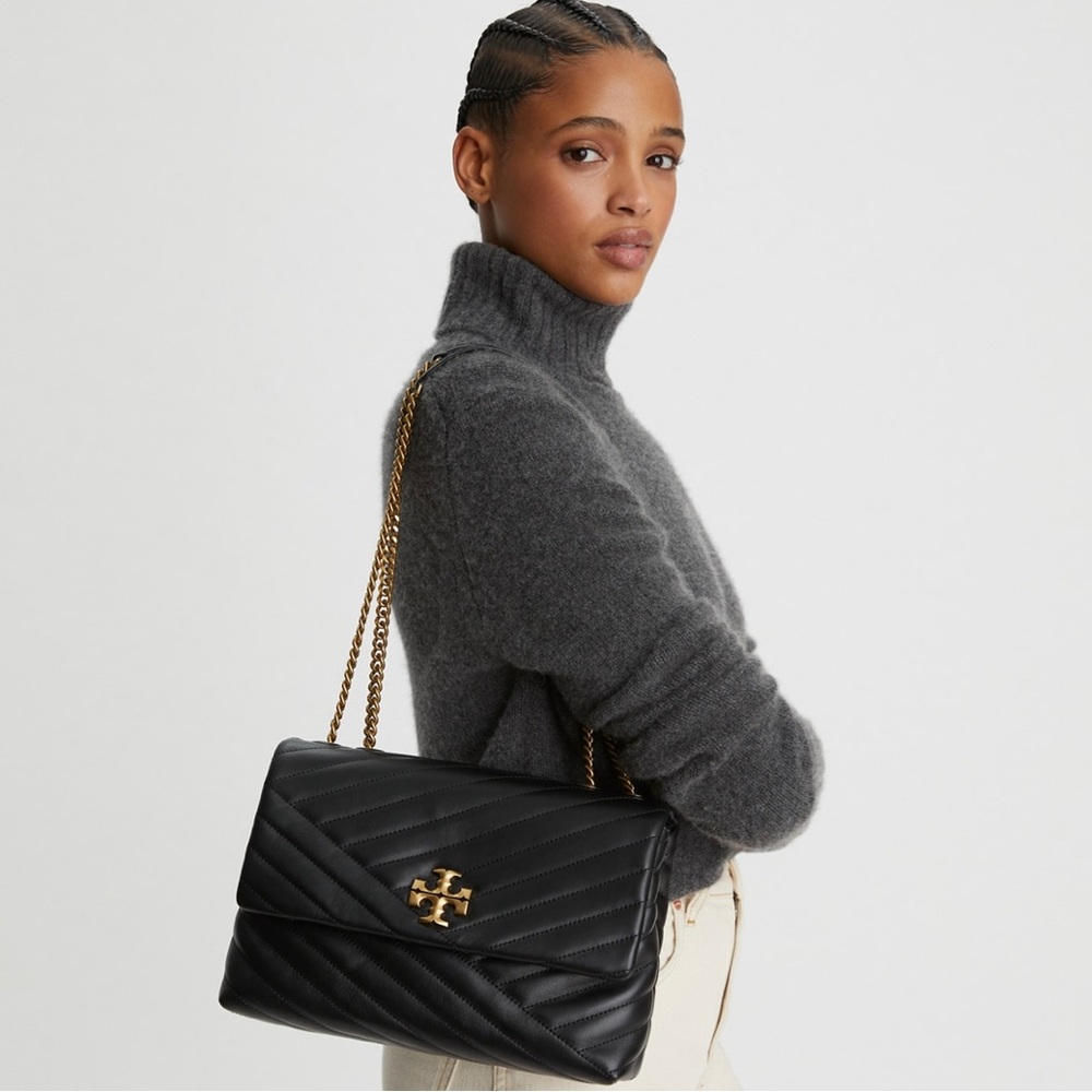 Tory Burch Kira Chevron Convertible Shoulder Bag - Picture 3 of 16